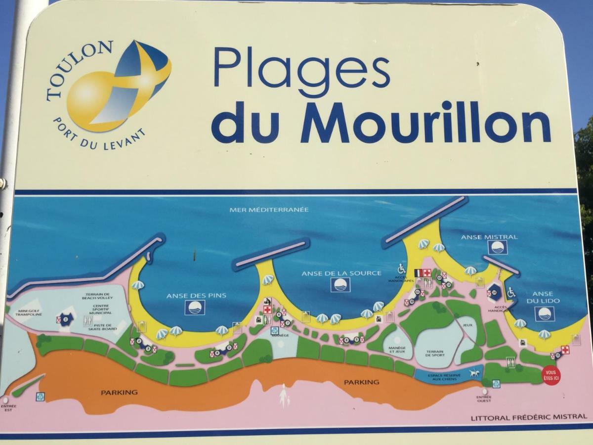Le Suffren, Ventile ,Wifi, A 100 M De La Plage Toulon Bagian luar foto